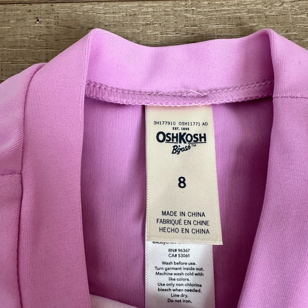 OshKosh B'gosh Pink and Blue Mermaid Rashguard Set